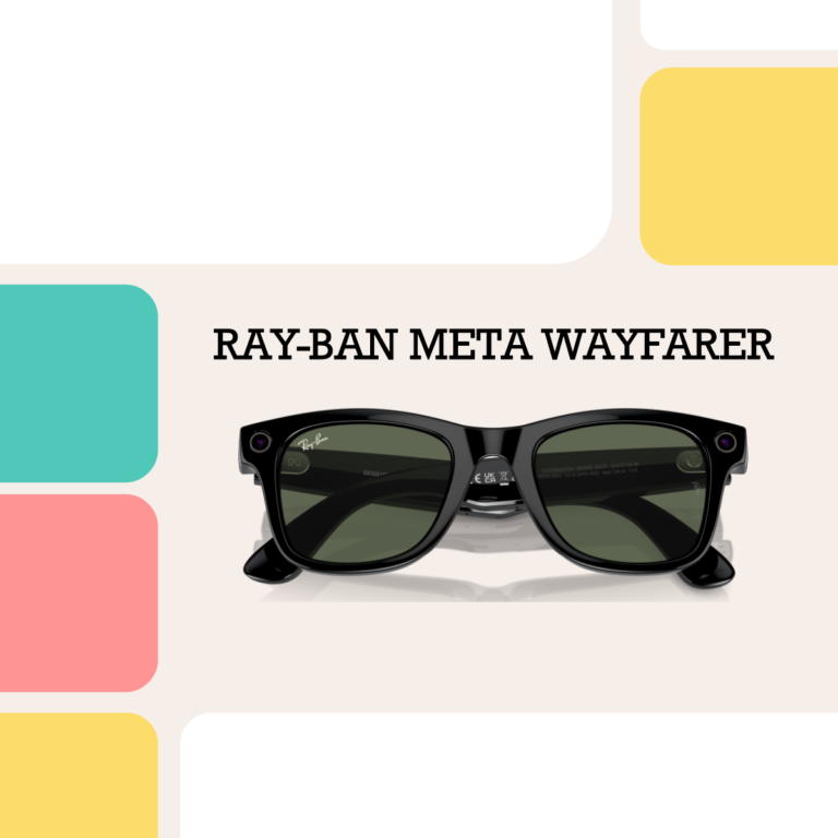 Smart Glasses: Ray-Ban Meta Wayfarer with Iconic Style