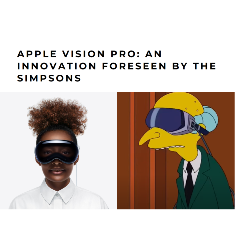 Apple Vision Pro: An Innovation Foreseen by The Simpsons